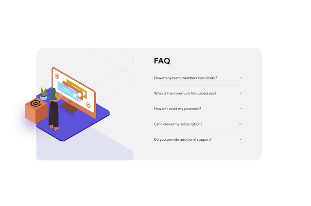 faq accordion logo