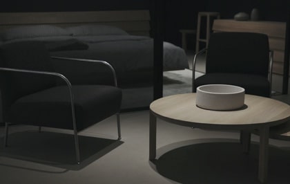 dark background furniture image